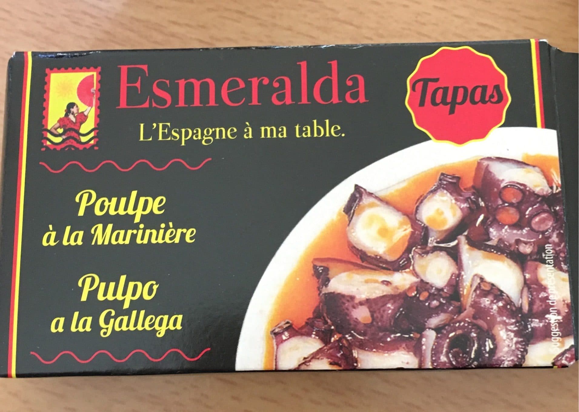Esmeralda Poulpe à la marinière packshot