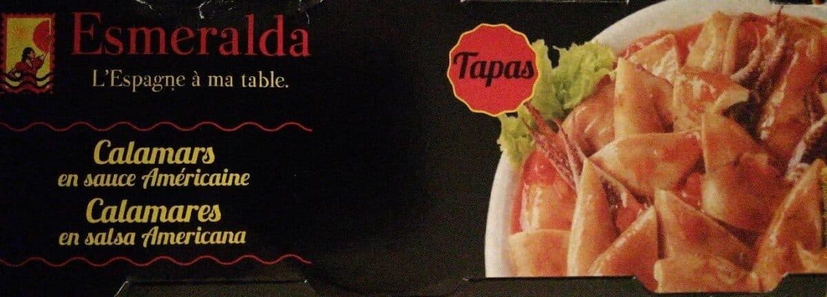 Esmeralda Calamars en sauce américaine packshot