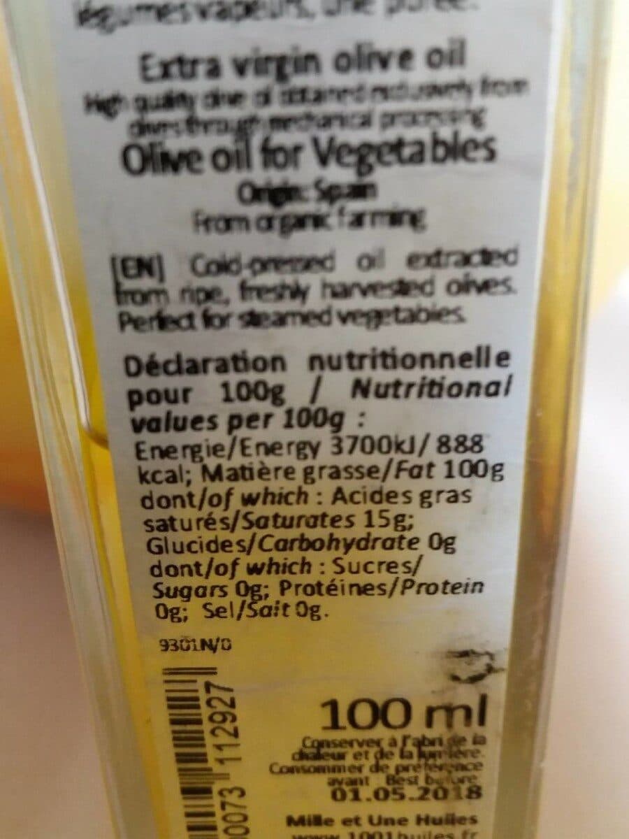 Mille et Une Huiles Huile d olive vierge extra packshot