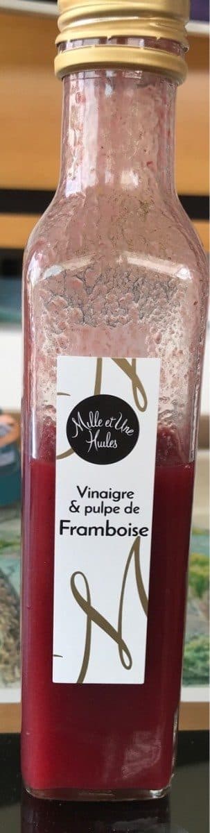 Mille et Une Huiles VINAIGRE ET PULPE DE FRAMBOISE packshot