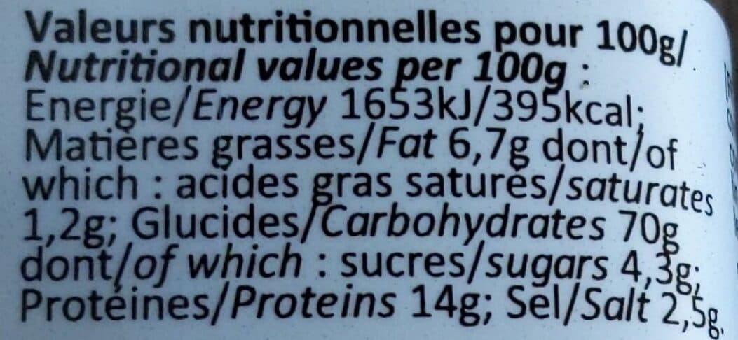Mille et Une Huiles Crackers aux graine packshot