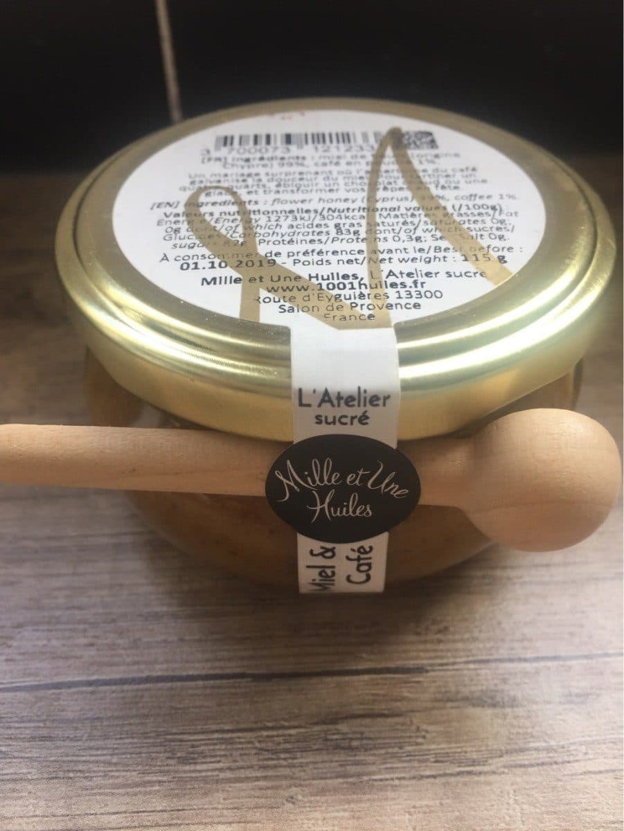 Mille et Une Huiles Miel & café packshot