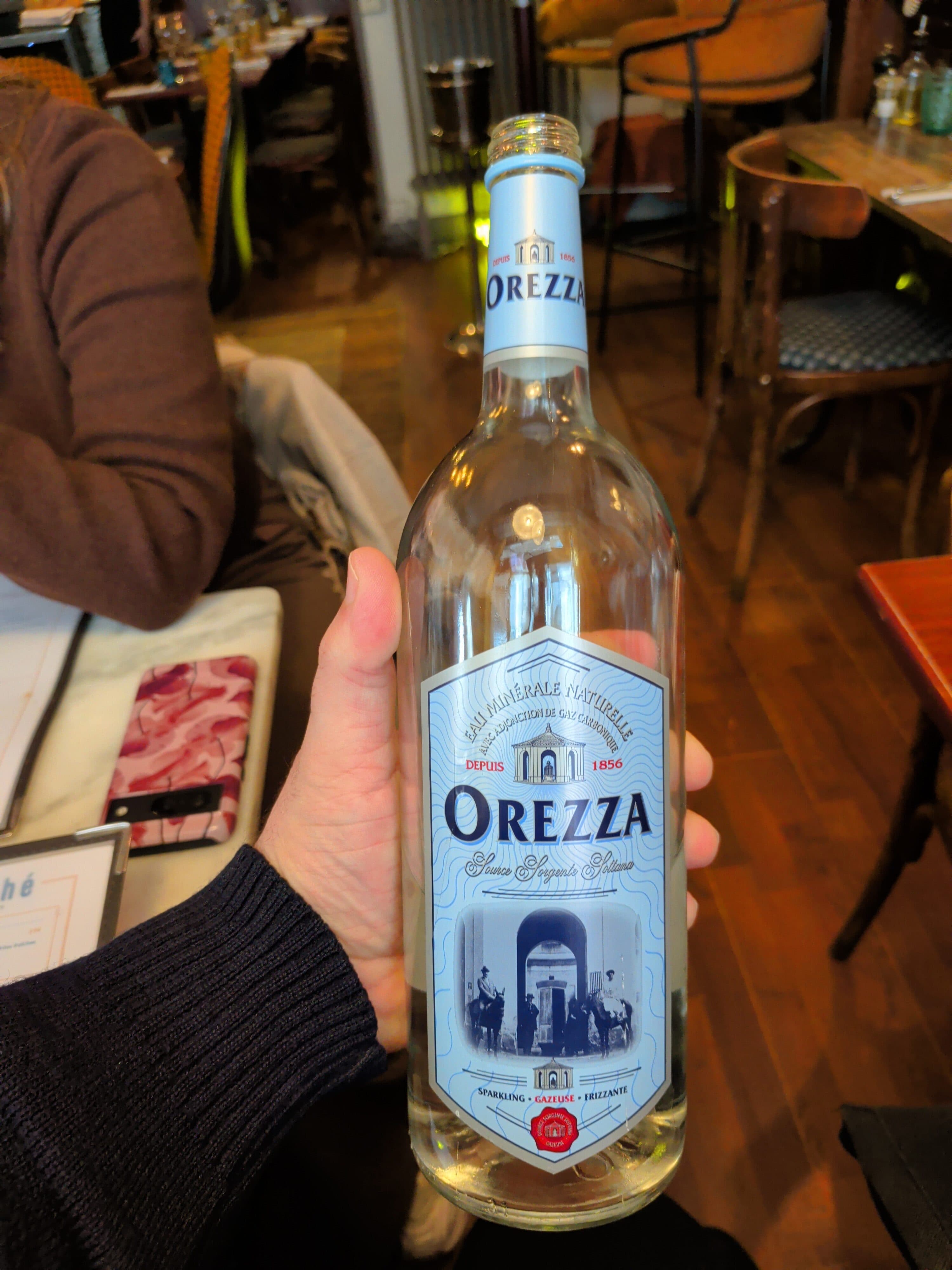 Orezza Eau Minérale Naturelle packshot