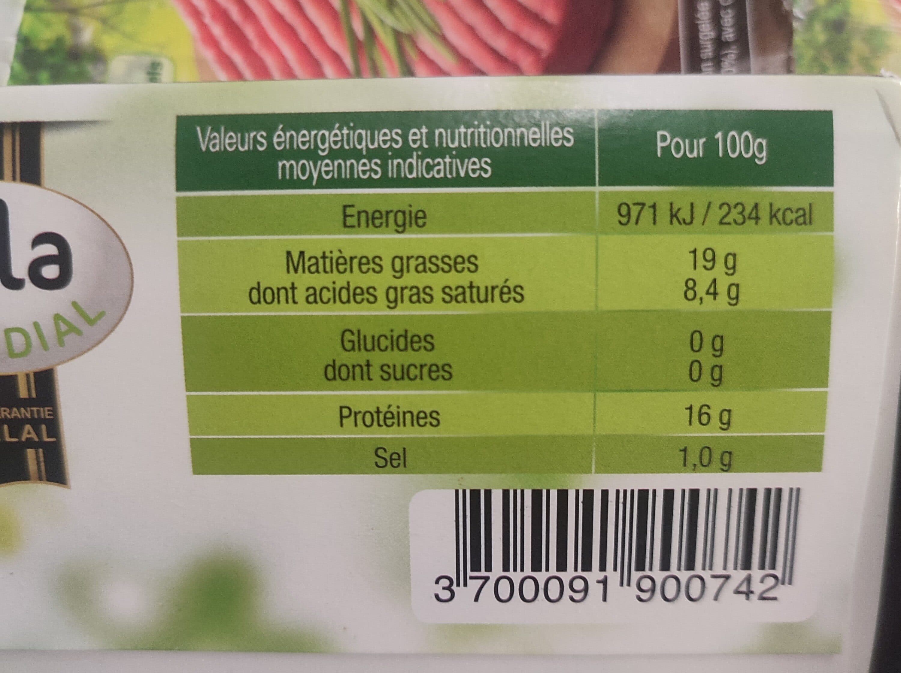 Isla mondial Le Maxi Tendre packshot