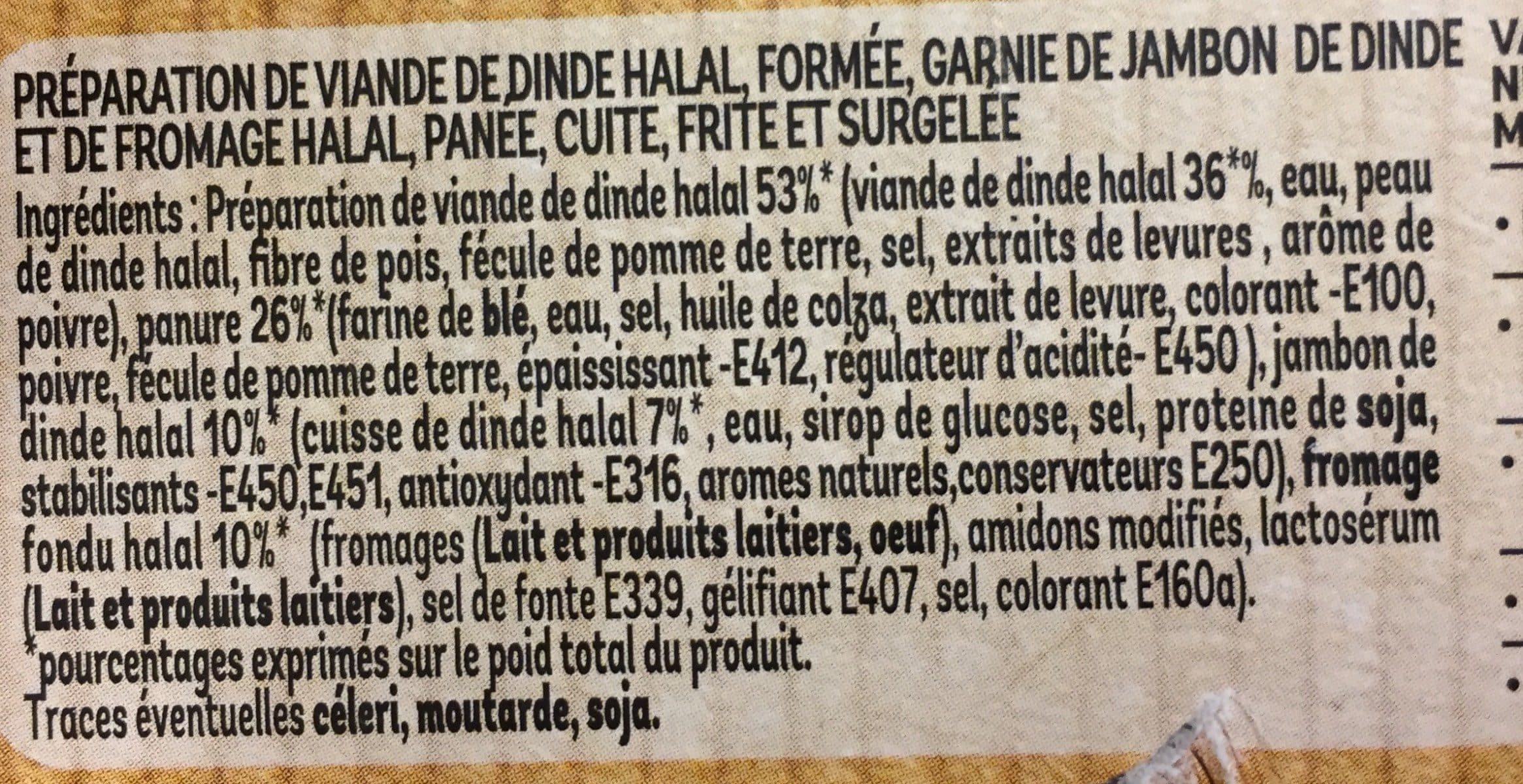 Idla Mondial Cordon bleu de poulet packshot