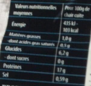 Open Food Facts Moules de bouchot packshot