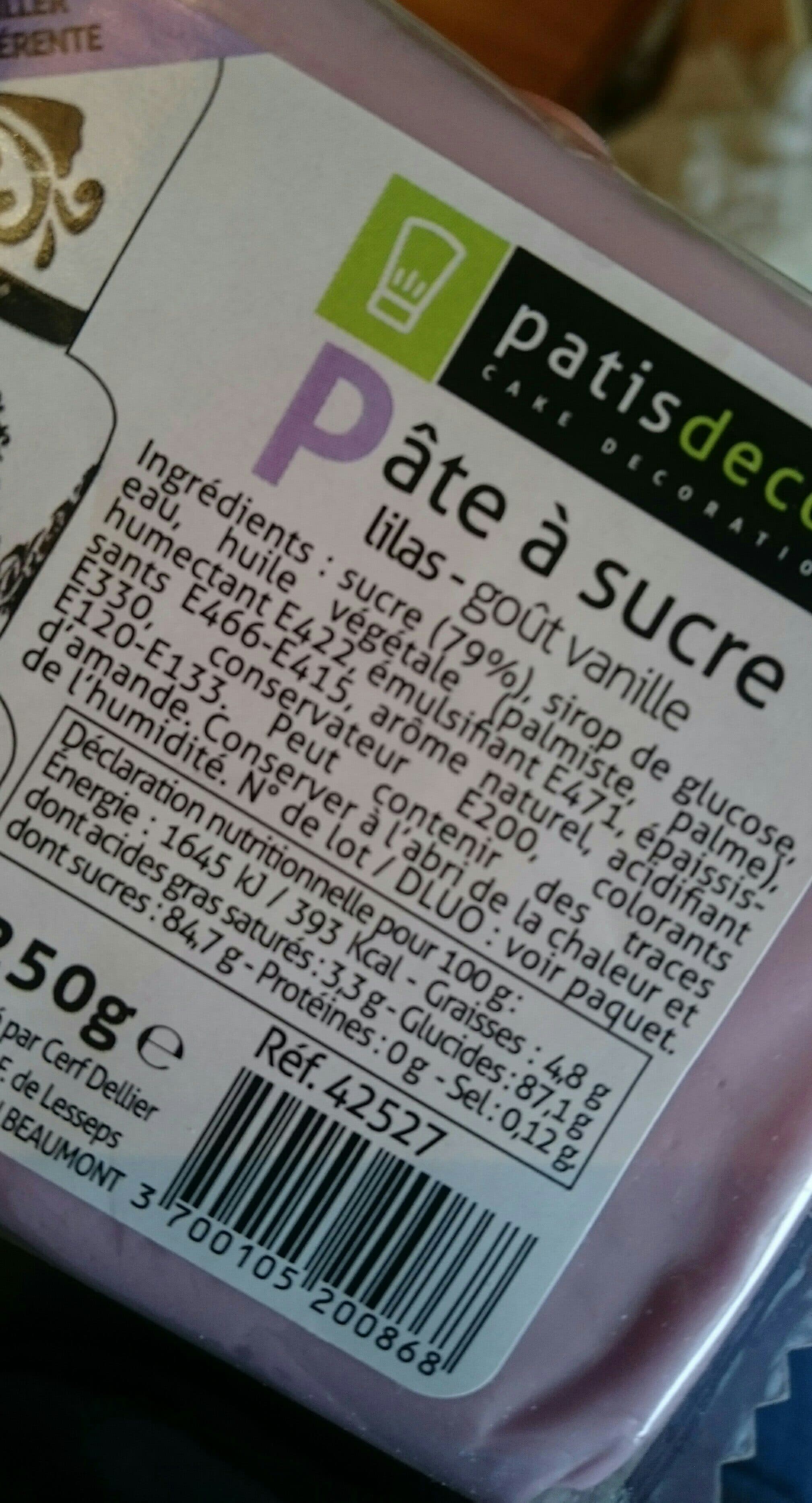 Patisdécor Pâte à sucre packshot