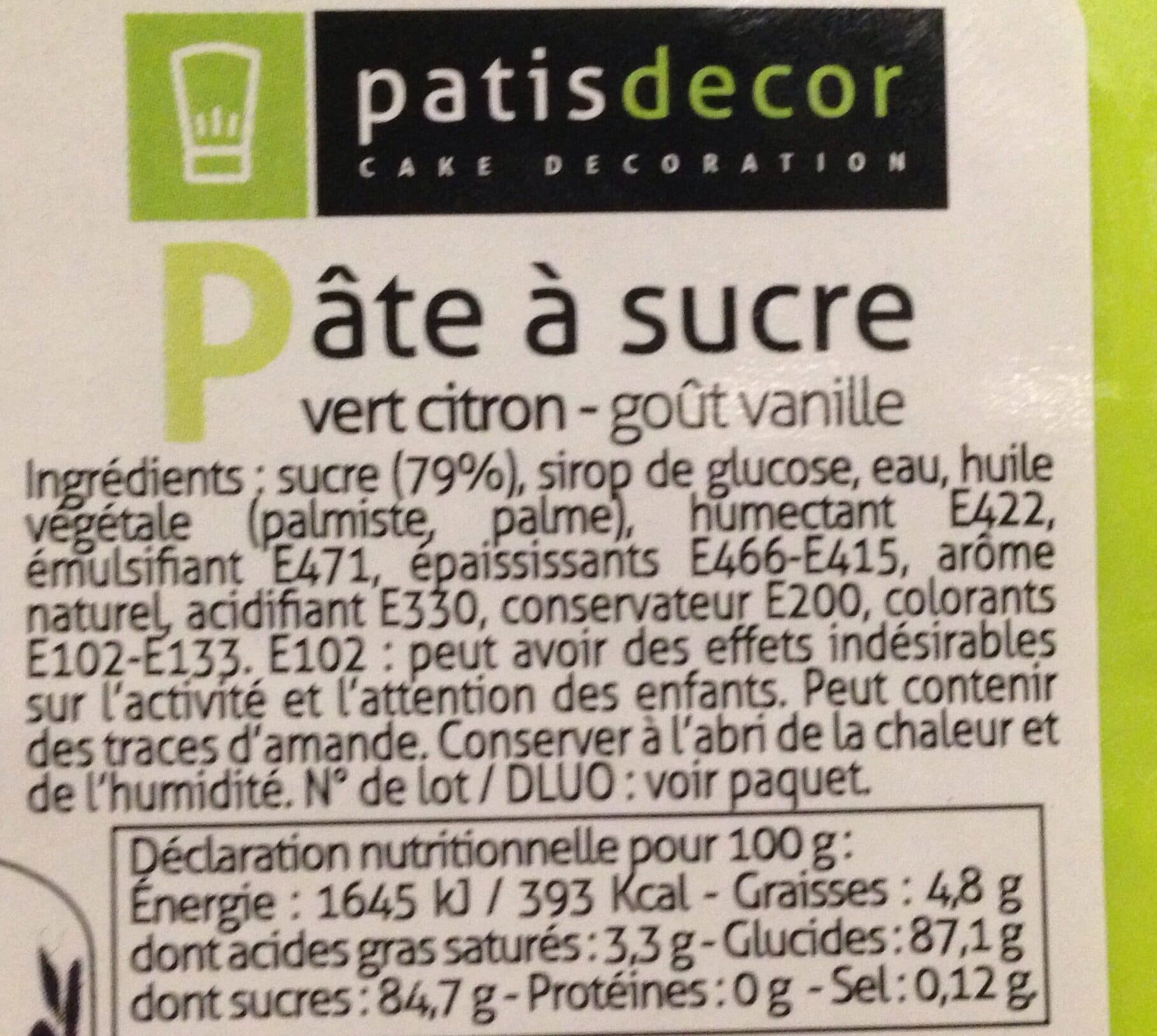 Patis decor Patis decor packshot