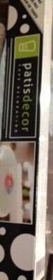 Patis decor Pate a sucre blanche packshot