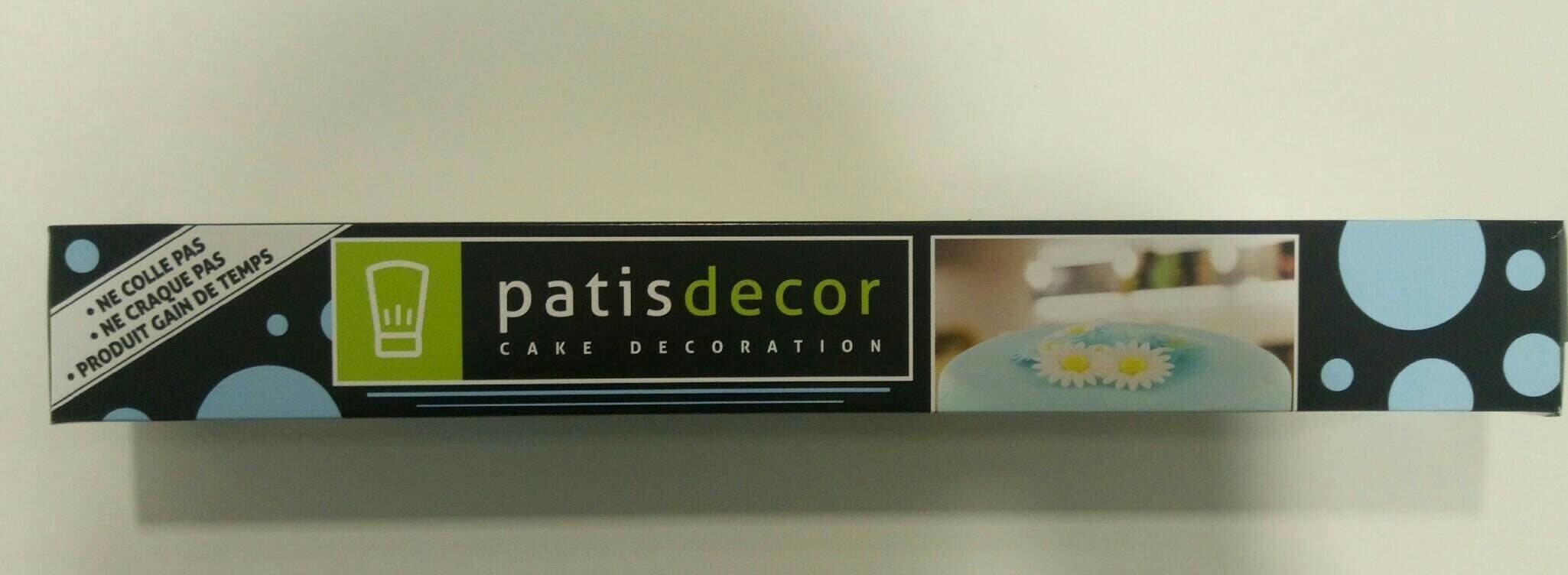 Patisdecor Pates a sucre bleu pastel packshot