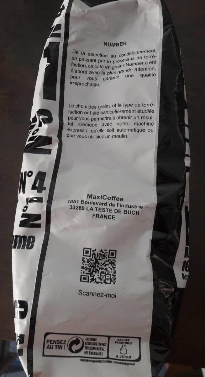 Number RED COFFEE N°2 packshot