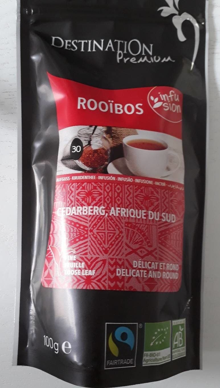 Destination premium Infusion Rooibos packshot