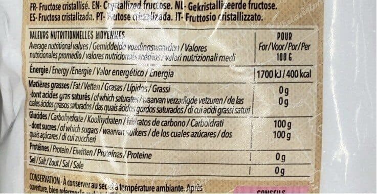 Destination Premium FRUCTOSE packshot