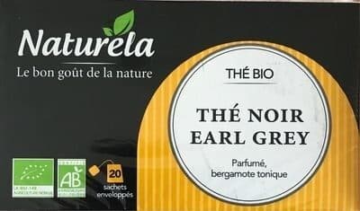 Naturela Thé Noir Earl Grey packshot