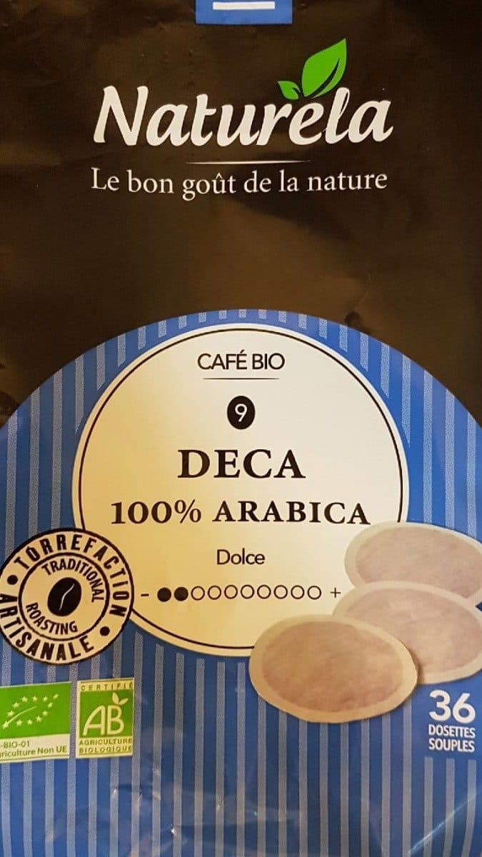 Naturela Déca 100% arabica dolce packshot