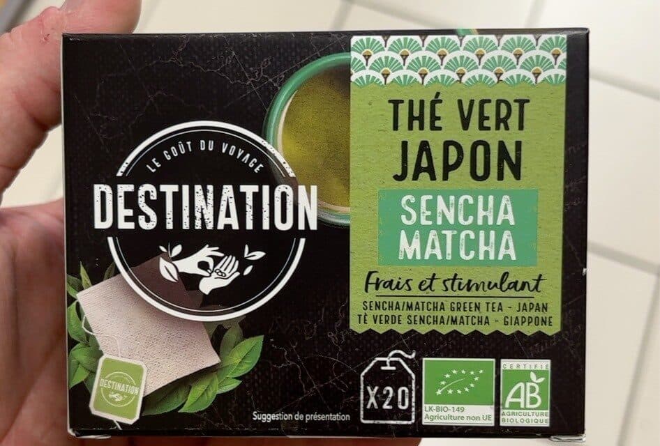Destination Epicerie / Thé Bio Et équitable / Thé Vert packshot