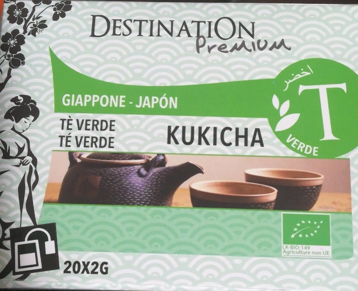 Destination Epicerie / Thé Bio Et équitable / Thé Vert packshot