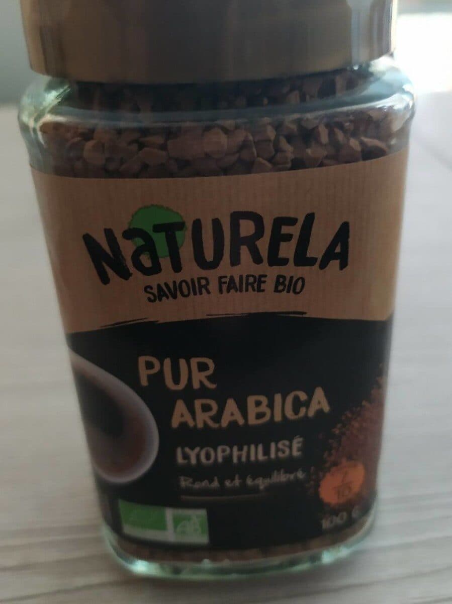 Naturela Café instantané bio 100% arabica packshot