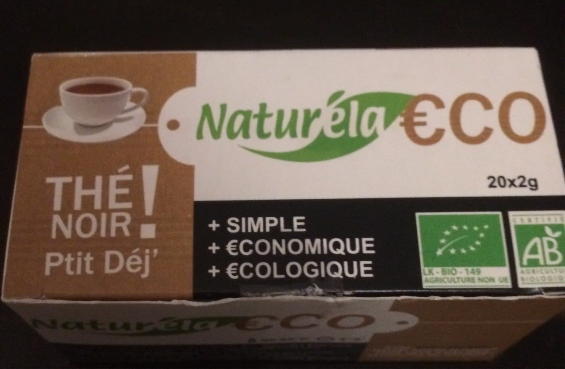 Naturela Thé noir packshot