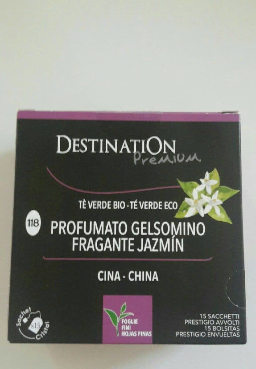 Destination Thé vert bio parfumé au jasmin packshot