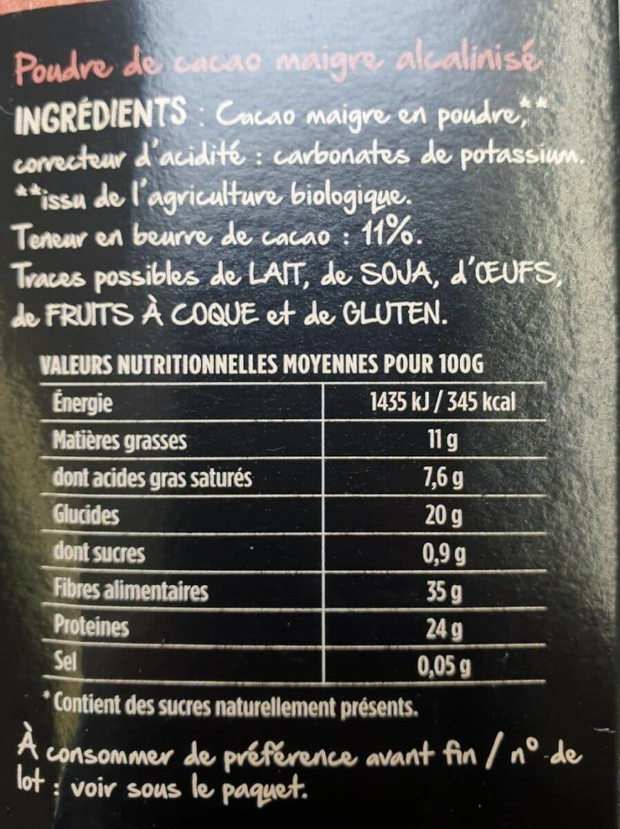 Naturela Poudre De Cacao Maigre packshot