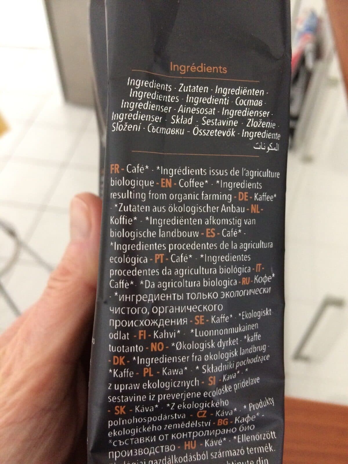 Open Food Facts CAFE MOULU TRADITION packshot