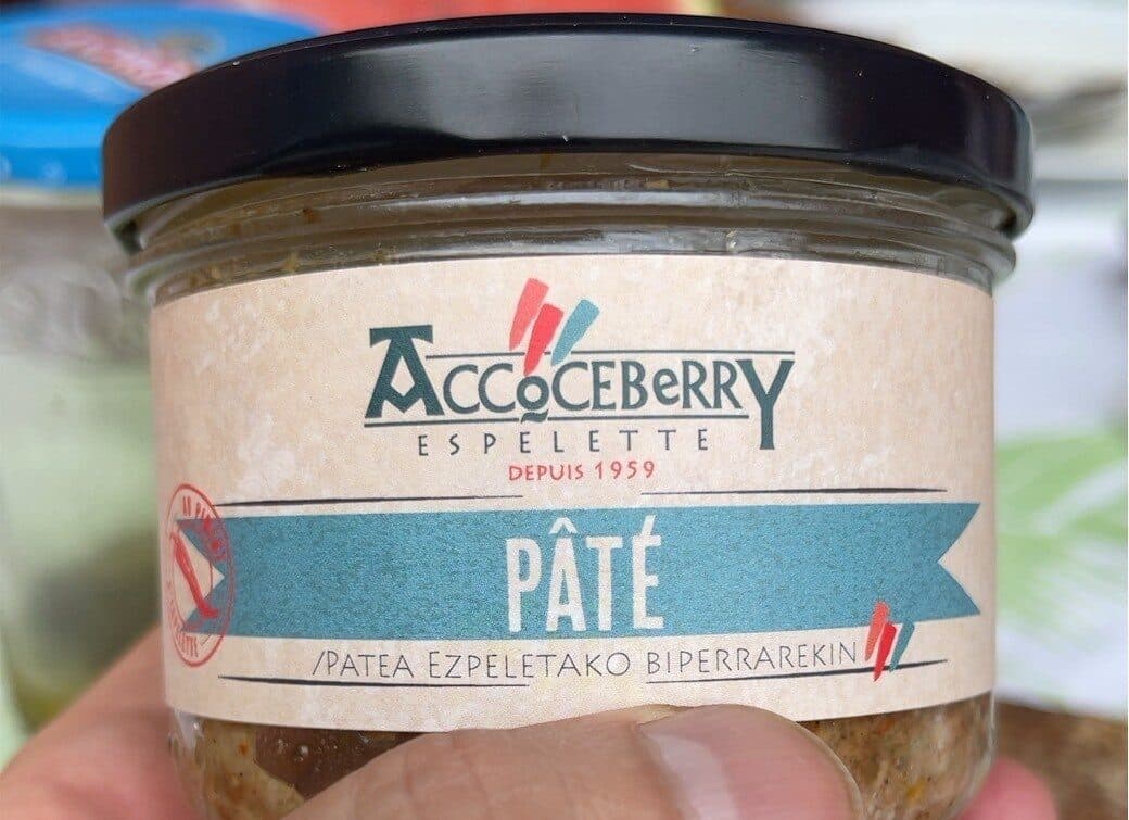 Accoceberry Pâté piment d'Espelette packshot