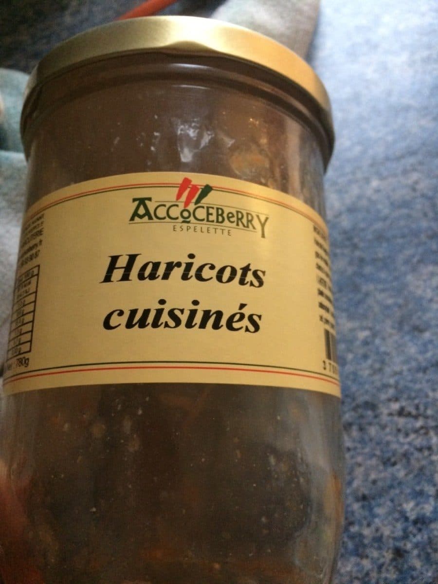 Open Food Facts Haricots cuisines packshot