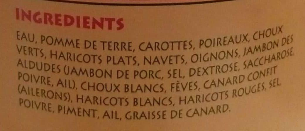 Accoceberry Garbure packshot