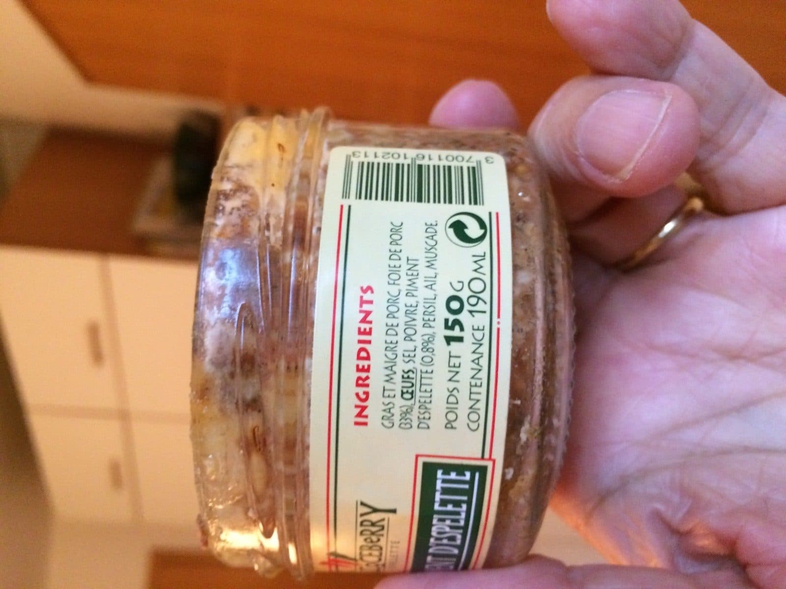 Accoceberry paté au piment d'espelette packshot