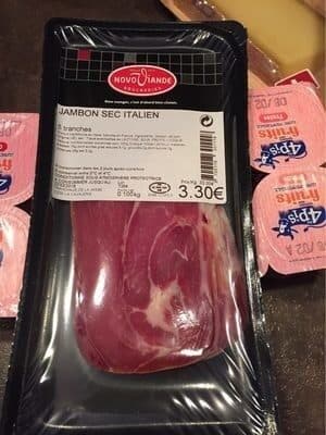 Novo Viande Jambon secitalien packshot