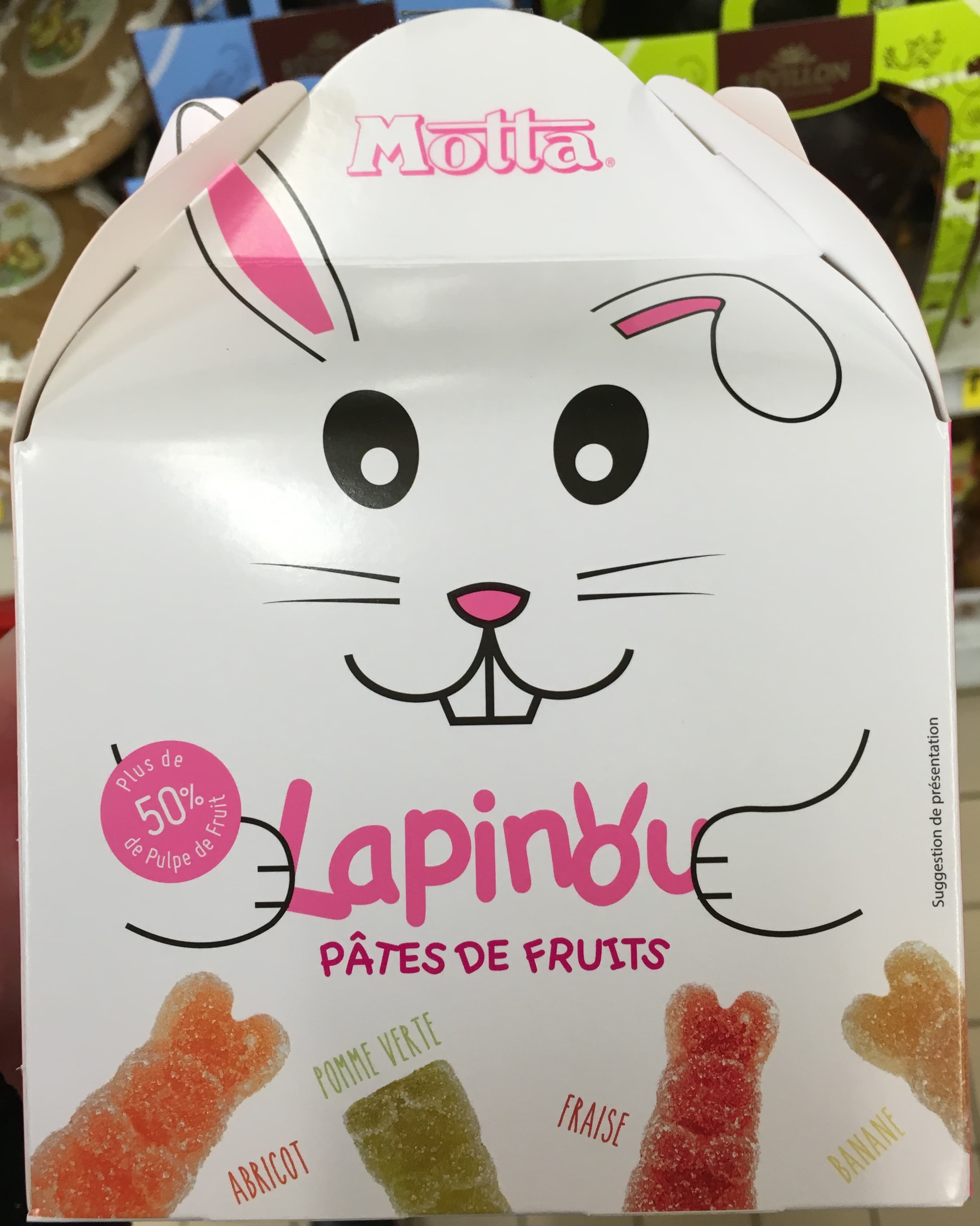 Motta Lapinou Pâtes de Fruits packshot