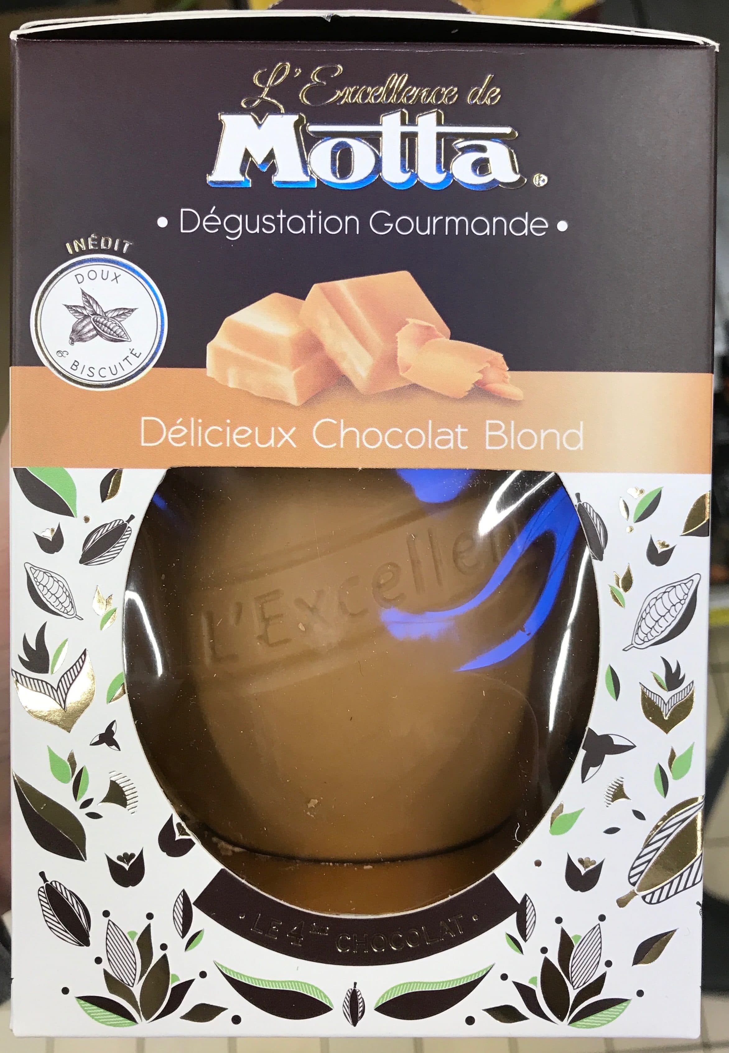 Motta Délicieux Chocolat Blond packshot