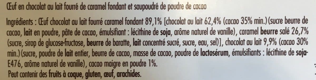 Motta Coeur fondant caramel beurre salé packshot