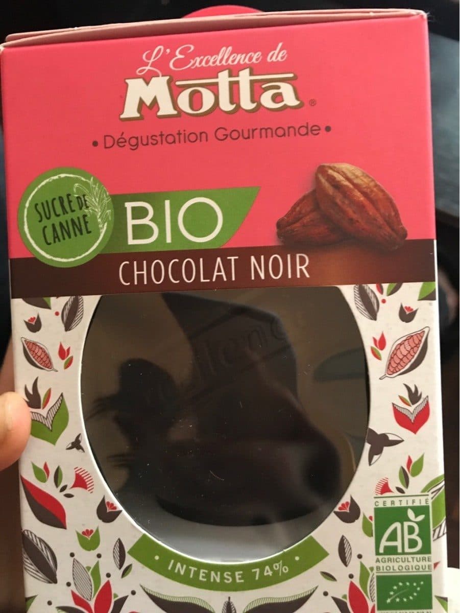 Motta Chocolat noir packshot