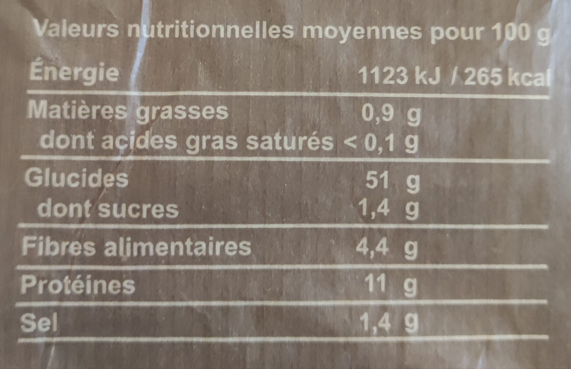 Galzin La Baguette de Campagne du Larzac packshot