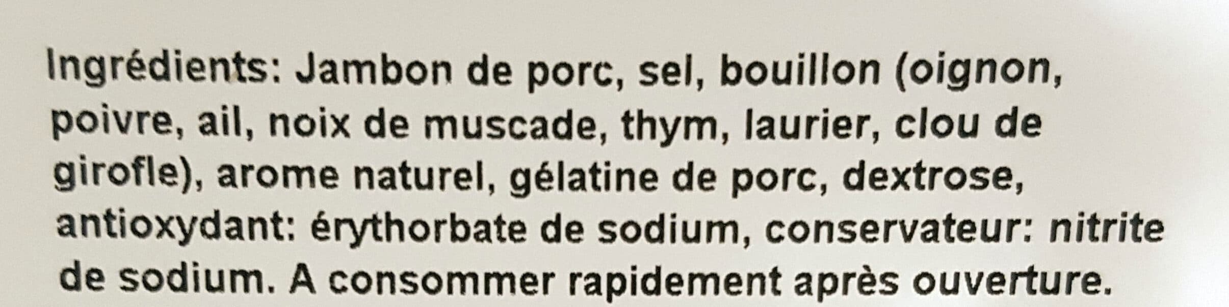 Le Porc Français Jambon cuit supérieur découenné dégraisse packshot