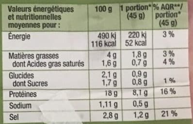 Broceliande-ALH Jambon de Paris 4 tranches packshot
