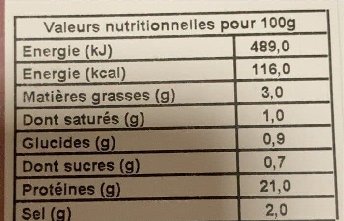 Le porc francais Jambon cuit superieur packshot