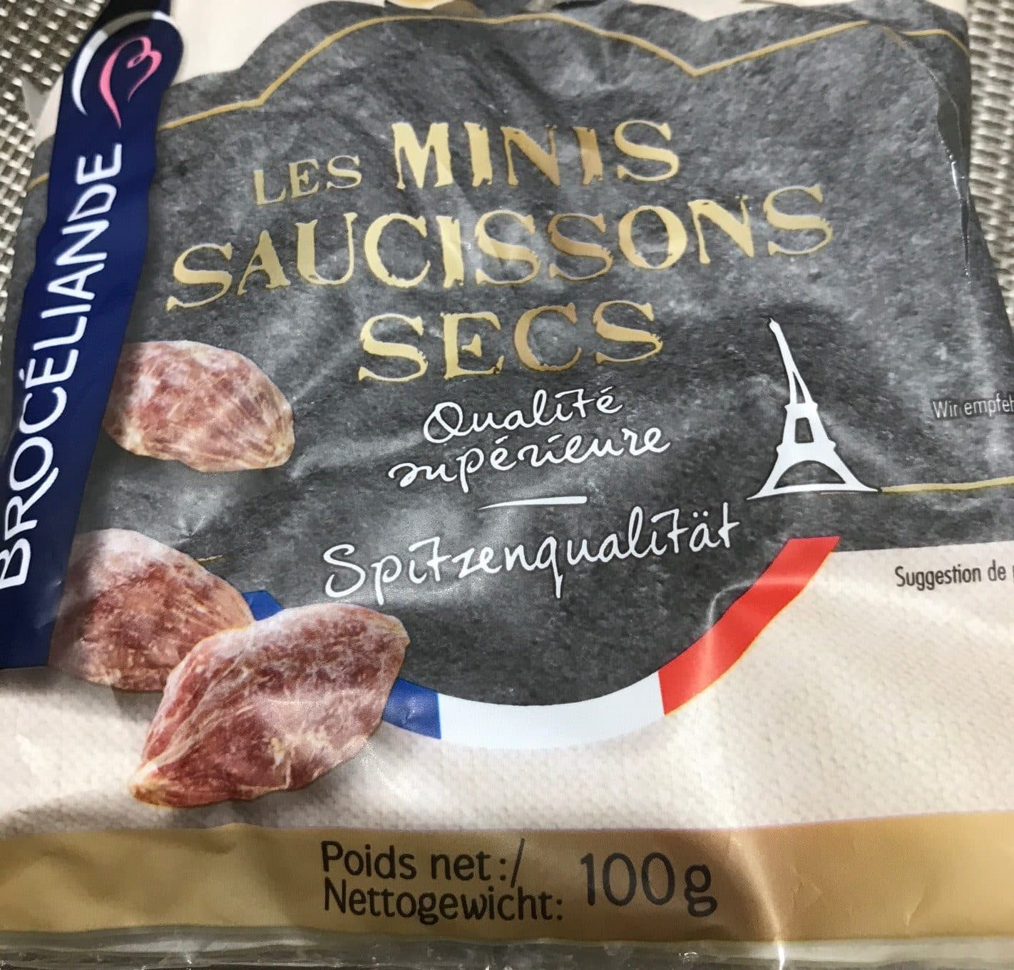 Brocéliande Les Minis Saucissons Secs packshot