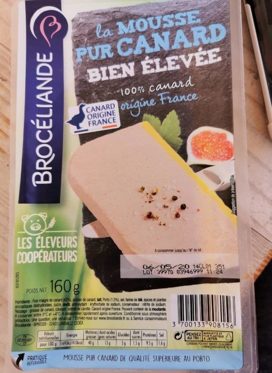Brocéliande La Mousse Pur Canard bien élevée packshot