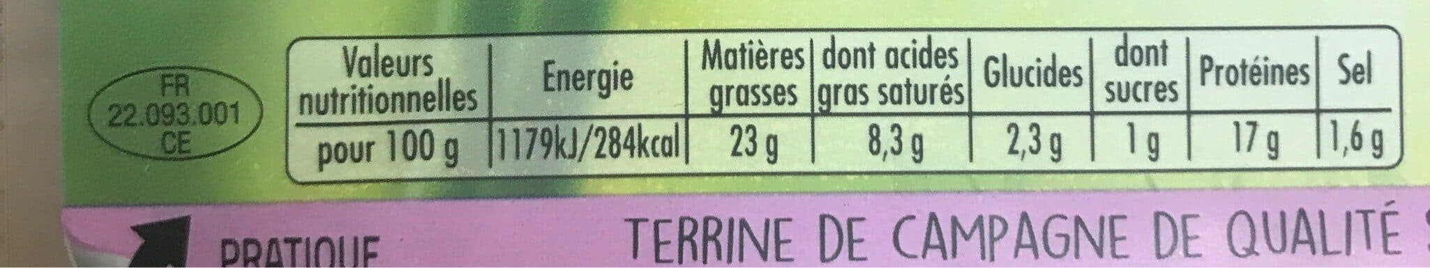 Brocéliande Le Pâté de Campagne Bien Élevé packshot