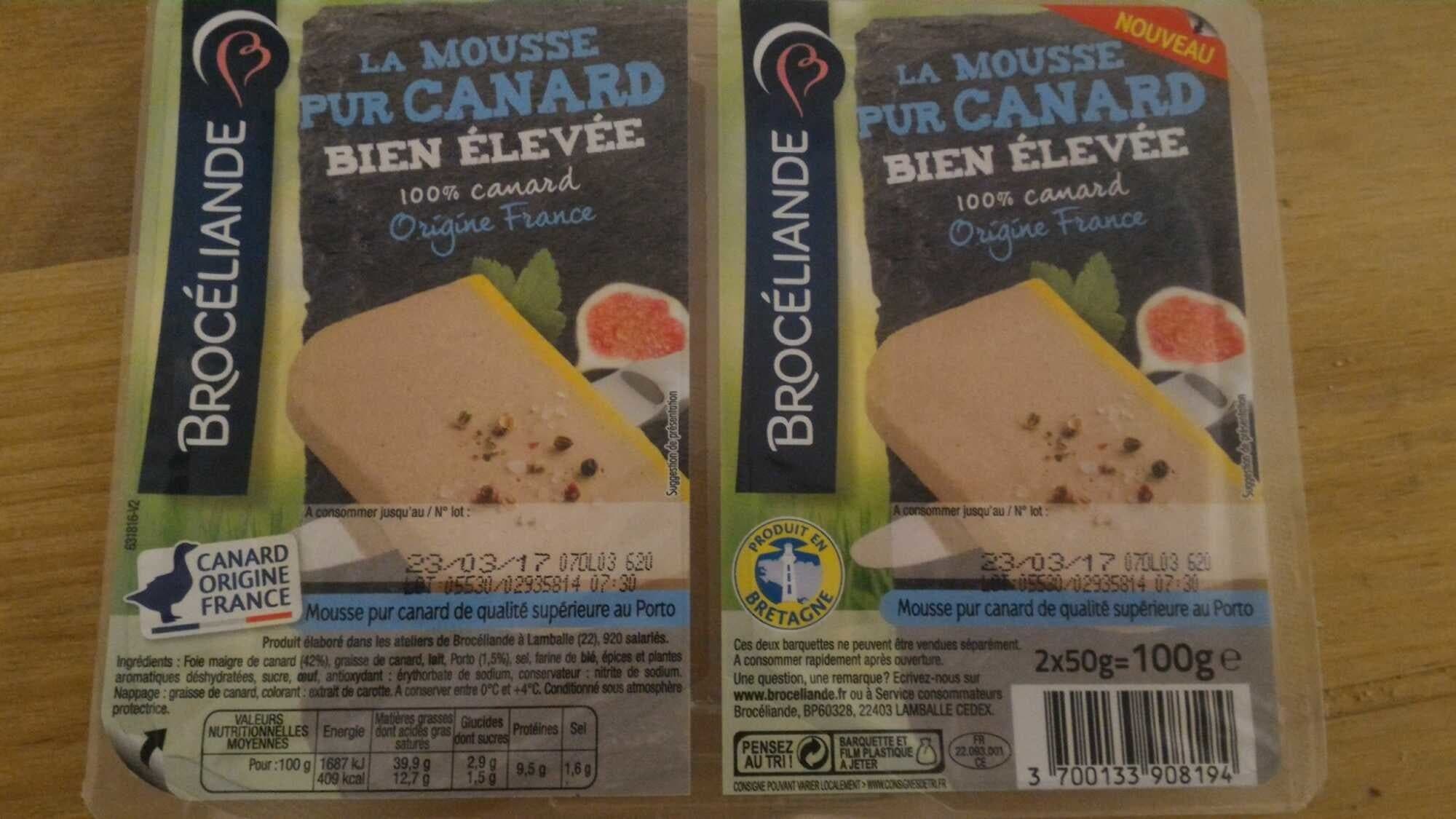 Broceliande Mousse de canard packshot