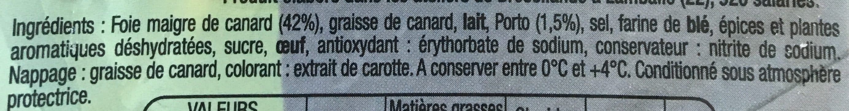 Broceliande Mousse de canard packshot