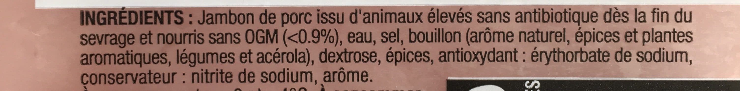 Broceliande Le jambon bien eleve packshot