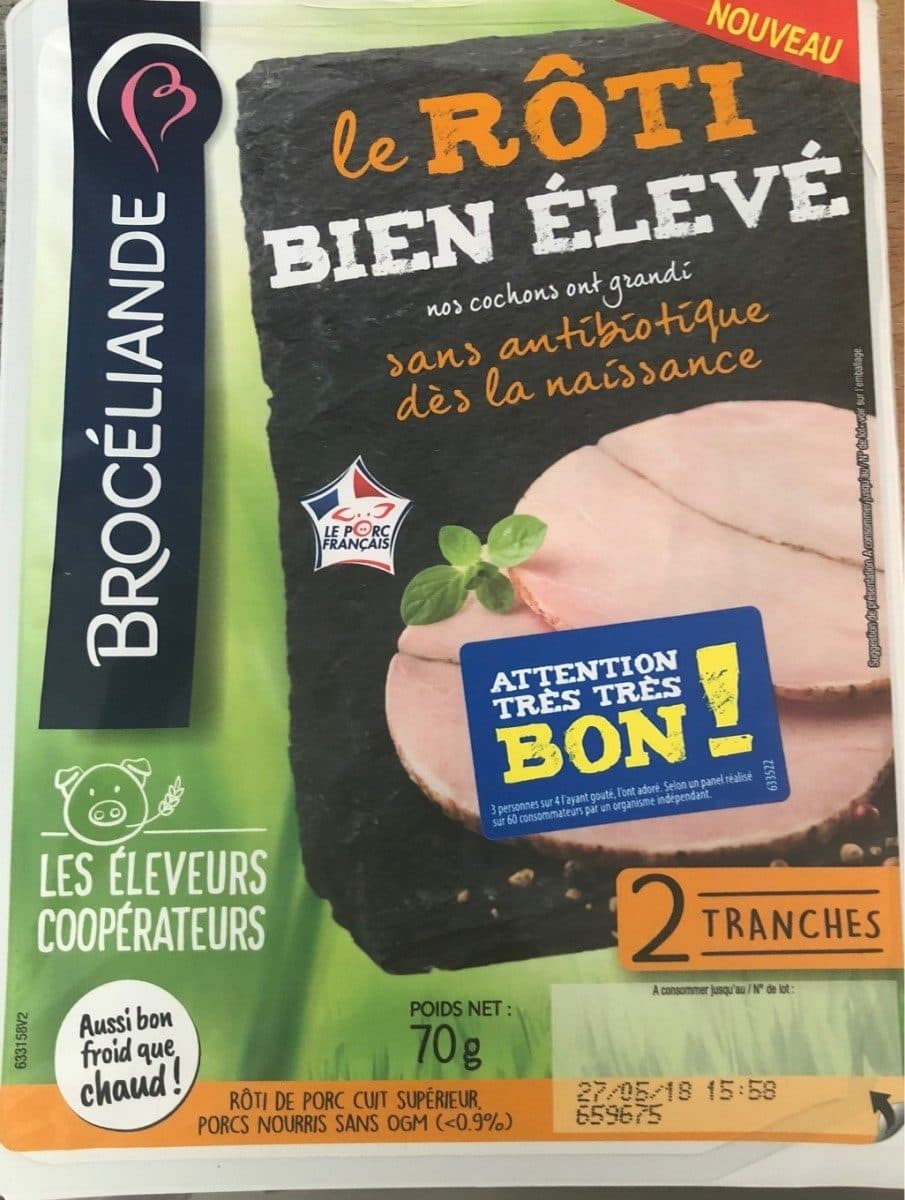 Brocéliande Le rôti bien élevé packshot