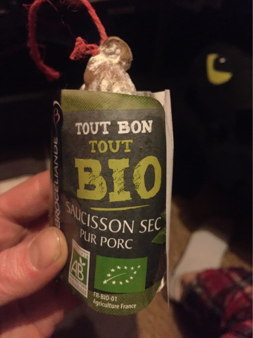 Broceliande Saucisson sec 200g pur porc packshot