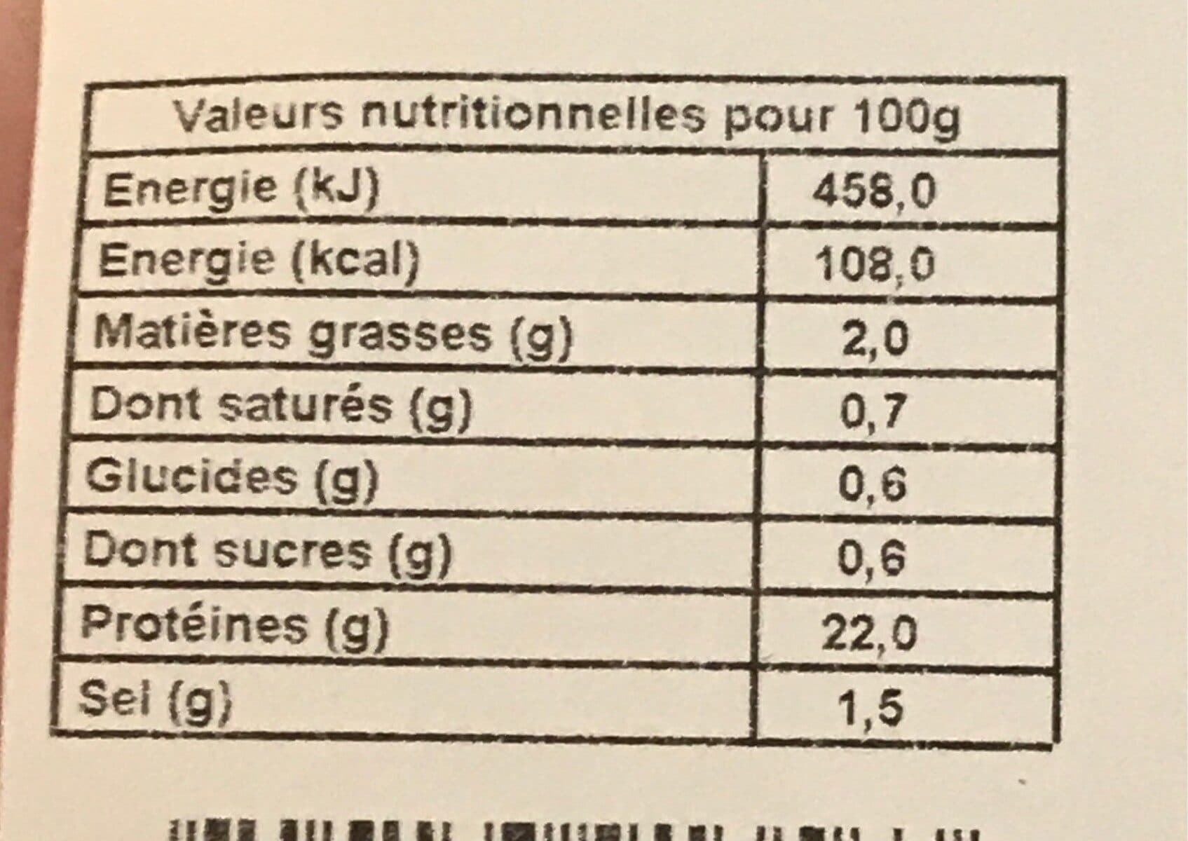 Brocéliande Jambon cuit superieur packshot