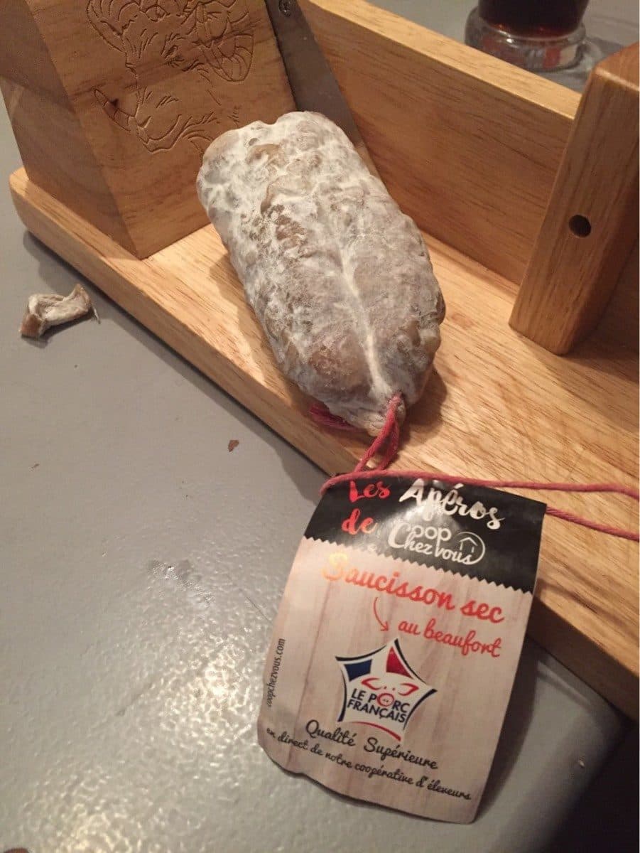 Le porc francais saucisson sec packshot