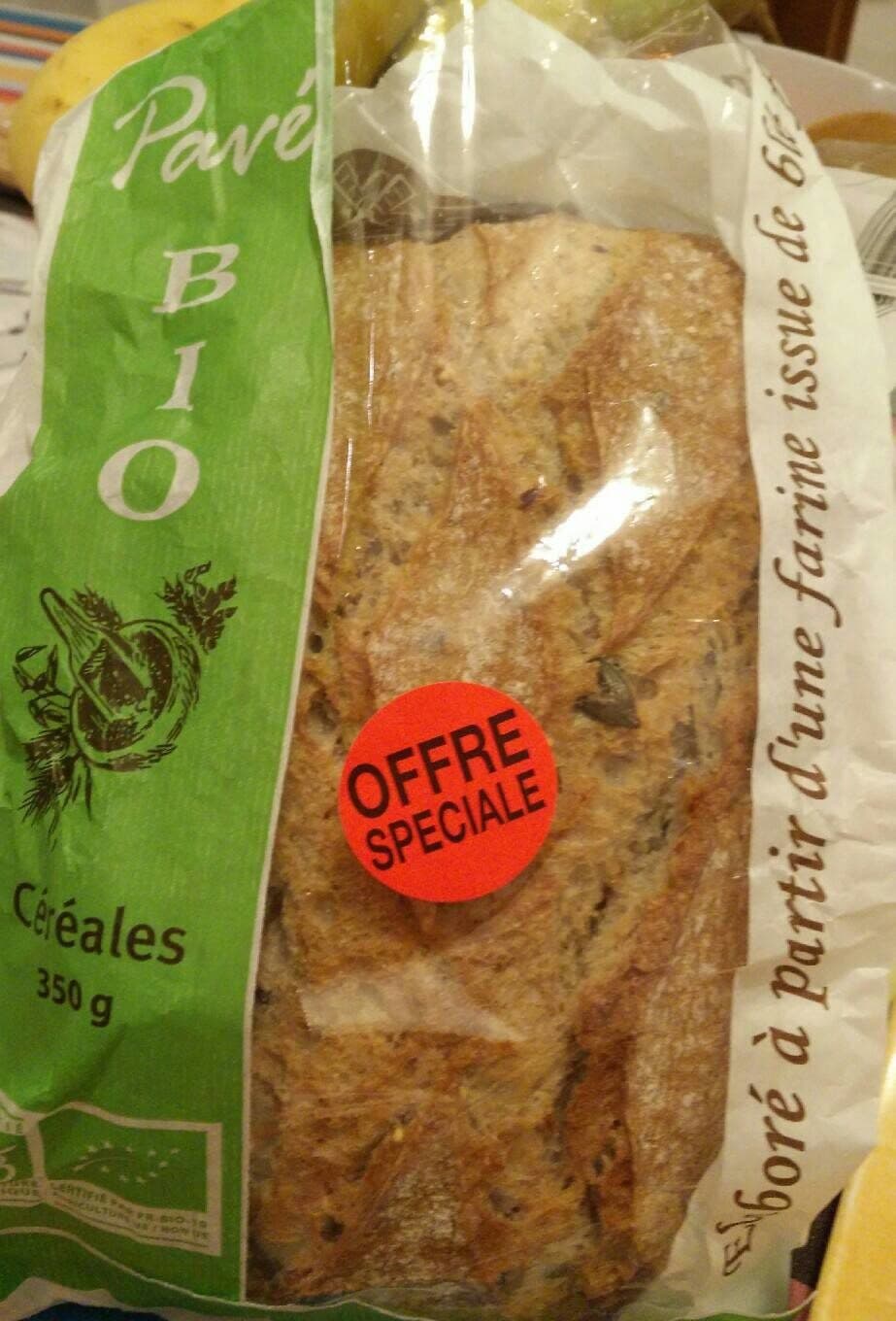 Les 3 Meuniers Pavé bio céréales packshot